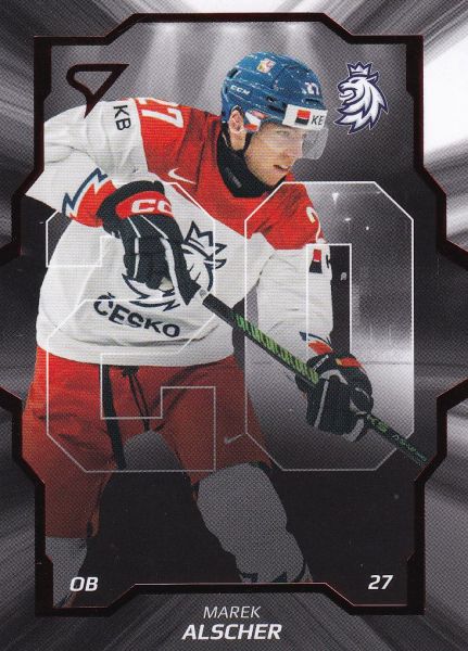 insert RC karta MAREK ALSCHER 23-24 SZ Hokejové Česko Team 20 číslo CD-04